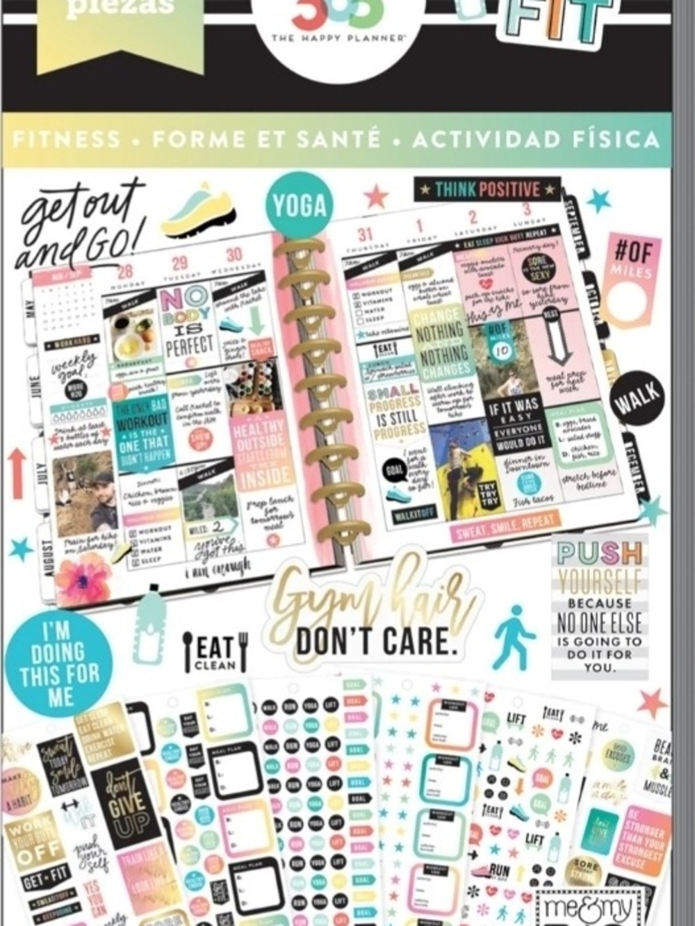 Happy Planner Fitness Sticker Pack — Work It Out Value Pack-NWT! 1475 Stickers!
